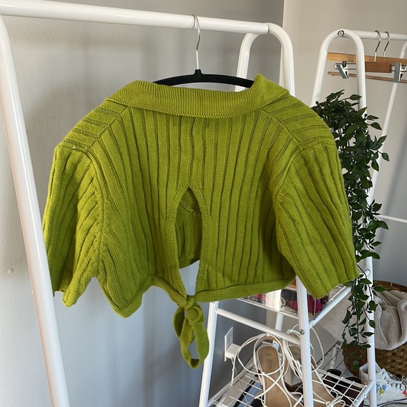 Cider XXL knit cropped shirt - Picture 2 of 2